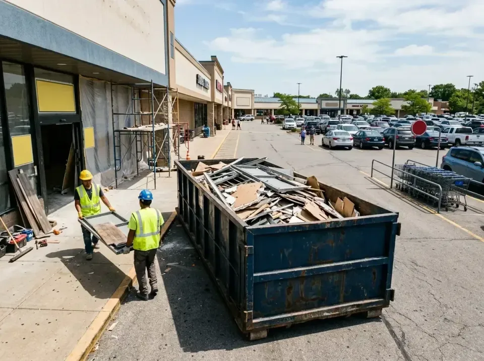 retail-store-renovation-debris-003 — frequently asked questions, Roll-off Dumpster Rentals in North Plains, OR